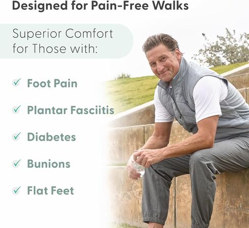 Orthofeet Men's Orthopedic Knit Lava No Tie Sneakers in Saudi Arabia