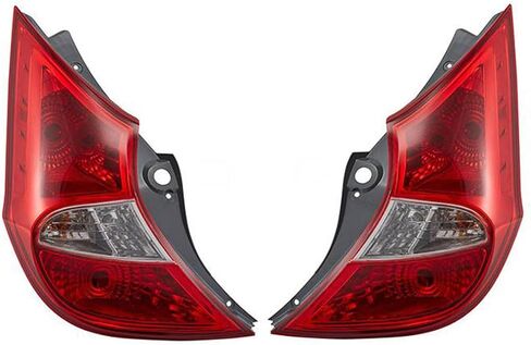Arrhythmic Tail Light Assembly Left and Right, 2PCs Automotive Tail Light Assemblies for Hyundai Accent 1.6L 2012-2014 in Saudi Arabia