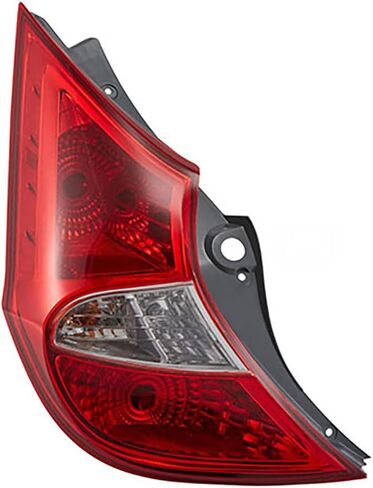 Arrhythmic Tail Light Assembly Left and Right, 2PCs Automotive Tail Light Assemblies for Hyundai Accent 1.6L 2012-2014 in Saudi Arabia