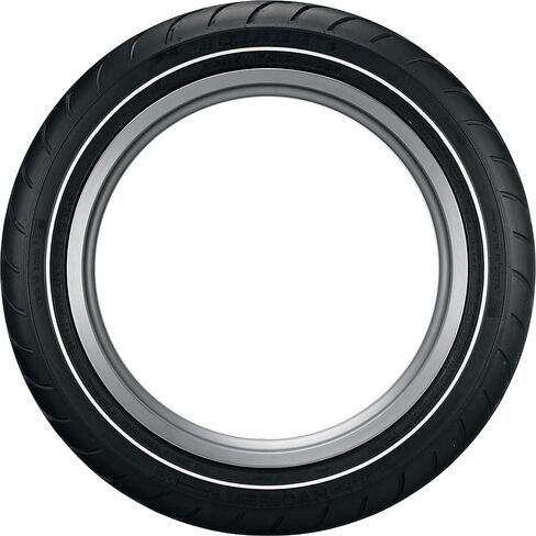 Dunlop American Elite 130/80b17 Front Larrow Whitewall Tyre for Harley Davidson - 130/80b -17 in Saudi Arabia