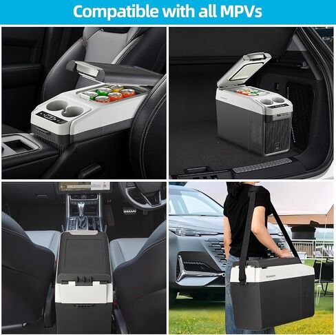 12 فولت مركزي وحدة التحكم الثلاجة ، ثلاجة ثلاجة السيارة 19QT (18L) (-4 ℉ -68 ℉) ، ثلاجة ثلاجة محمولة للسيارة RV ، مبرد كهربائي محمول مع 12/24V DC و 110V AC ، ل MPV ، CAR ، RV ، التخييم ، السفر ، سيارات الدفع الرباعي ، فان in Kuwait