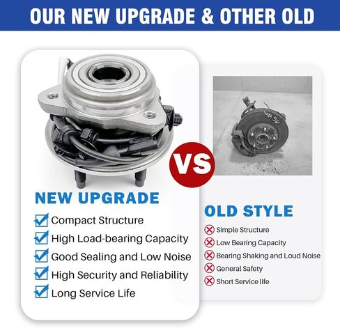 مجموعة محور العجلة الخلفية 512401 مناسبة لـ Scion FR-S 2013-2016، لسوبارو BRZ/Forester/Legacy/Outback/WRX/Crosstrek/Impreza/Sport STI 2014، لتويوتا 86 GR86، 5 عروة، قطعتان in Kuwait