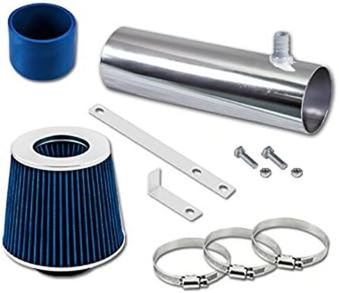 RL Concepts Blue Short Ram Air Intake Kit + FILTER 94-96 For Chevrolet Impala SS Caprice 4.3L / 5.7L V8 in Saudi Arabia