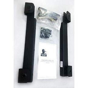 Black Horse Off Road Bracket Black متوافق مع 2015-2020 Ford F-150 | 2019-2023 RAM 1500 | 2019-2023 RAM 2500 | 2019-2023 RAM 3500-RBB-FO in Kuwait
