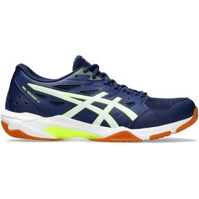 حذاء كرة الطائرة GEL-ROCKET 11 للرجال من ASICS، مقاس 12، برتقالي فاتح/برتقالي صادم in Kuwait