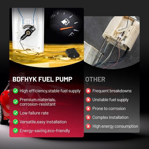 BDFHYK Electric Fuel Pump Module Assembly E3518M Compatible with 00-05 Lesabre 3.8L, 98-05 Park Avenue 3.8L, 00-05 Deville 4.6L, 98-04 Seville 4.6L, 00-05 Bonneville 3.8L/ 04-05 4.6L in Saudi Arabia