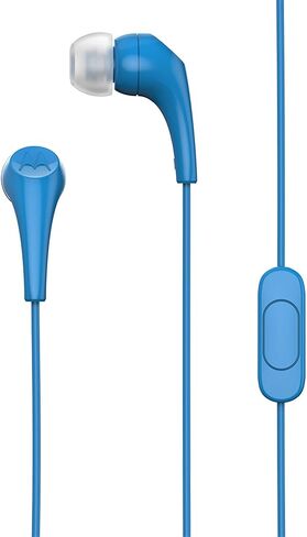 سماعات أذن Motorola Earbuds 2 - عزل الضوضاء، محركات صوت 10 مم، ميكروفون مدمج - متوافق مع مساعدي الصوت الذكي، تصميم خفيف الوزن، نمط خطاف آمن للأذن - 2 سماعات أذن إضافية in Saudi Arabia