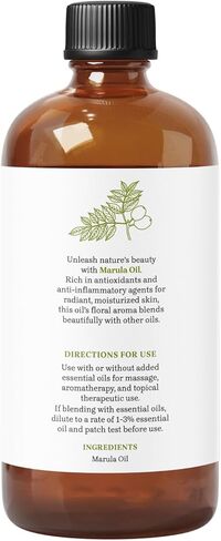 Marula Oil - Premium Undiluted Carrier Oil | for Skin, Face, Body, Hair Revitalization | Vegan & Cruelty Free in Kuwait