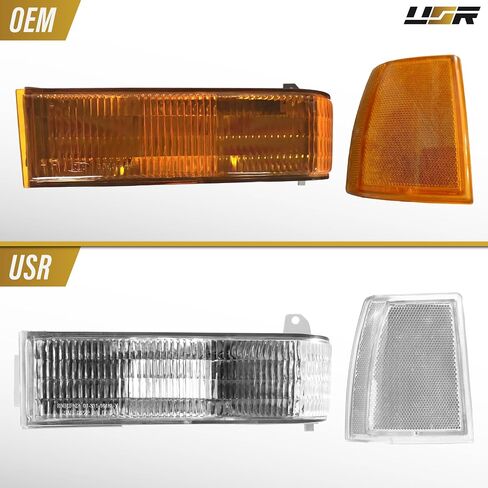 USR الفريد من نوع السباق USR 83-88 T6 TELL LIGHT LIGHT-مصابيح الوفير (يسار + يمين)-متوافقة مع عام 1983-1988 فورد رينجر بيك آب / 84-88 BRONCO II 2 سيارات الدفع الرباعي الصغيرة جميع الطرز in Saudi Arabia