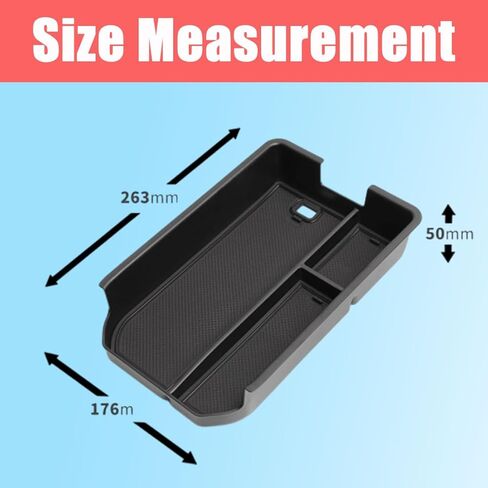 Xiter for Toyota Land Cruiser 2024 2025 الملحقات الداخلية ABS Armrest Box Box منظم in Kuwait