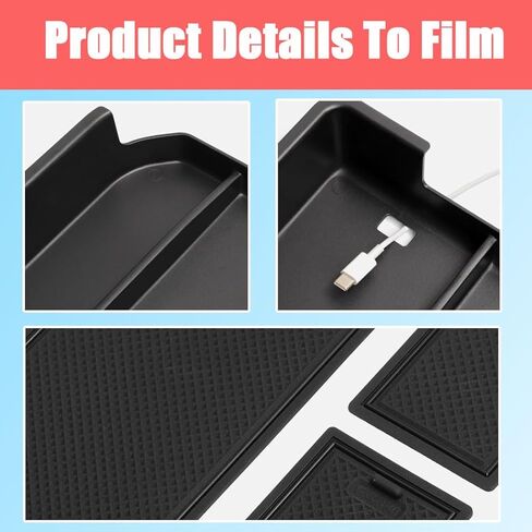 Xiter for Toyota Land Cruiser 2024 2025 الملحقات الداخلية ABS Armrest Box Box منظم in Kuwait