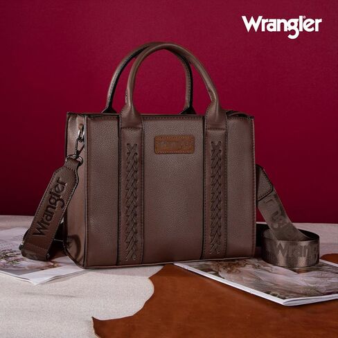 Wrangler Tote Bags for Women Top-handle Handbags and Purse for Women with Adjustable Strap in Kuwait