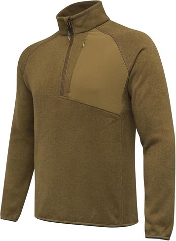 Beretta Men's Lightweight Breathable Outdoor Casual Abisko Half Zip Thermal Fleece Hunting Jacket | Elasticated Bottom in Kuwait