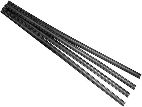AmoSfun 4pcs ممسحة الإطار معدوم مضياف الزجاج الأمامي الممتاز إدراج المطاط in Saudi Arabia