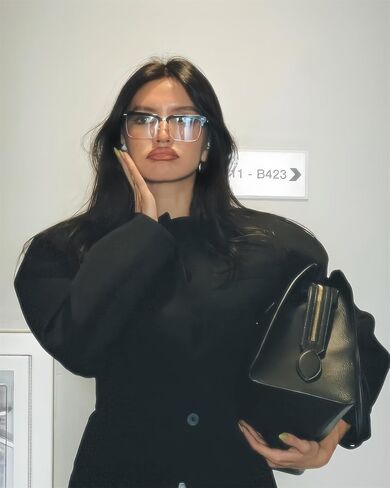 Cat Eye Blue Light Blocking Glasses for Women Men - Designer Square Frames Gold Computer Glasses Anti Glare & UV in Saudi Arabia