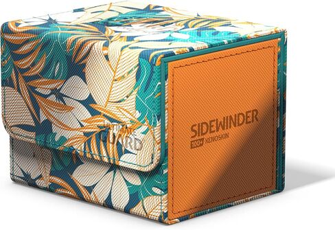 Ultimate Guard Limited Run Sidewinder 100+ Floral Places II، صندوق سطح السفينة لـ 100 بطاقة TCG مزدوجة الأكمام، وردي ميامي، إغلاق مغناطيسي وبطانة داخلية من الألياف الدقيقة... in Kuwait