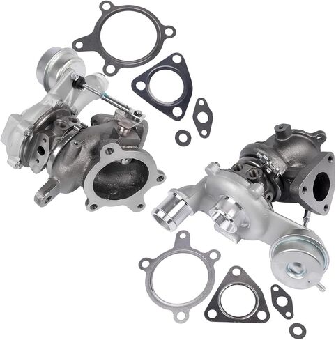 GELUOXI Turbocharger Left & Right Replacement for 2010-2015 Ford Flex Explorer Sport Taurus SHO EcoBoost Lincoln MKS/MKT 3.5L V6 Engine #AA5Z6K682CA AA5E6K682BF in Saudi Arabia