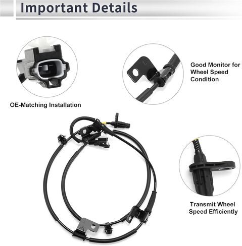 ABS Wheel Speed Sensor Front Left ABS Sensor Anti-lock Braking System Sensor No.598103R750 for Kia Cadenza 2014-2016 in Saudi Arabia