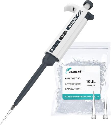 JOANLAB Lab Electric Pipette Controller with Standing Stand Digital Automatic Pipettor Motorized Pipette Filler for Biology Chemical in Kuwait