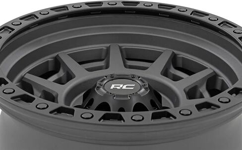 Country Country 85 سلسلة من قطعة واحدة 17x9 6x5.5 Gunmetal /Black Wheel-85170912a Wheel مع رسم (17 × 9. بوصة /6 × 5 بوصات ، -12 مم) in Kuwait