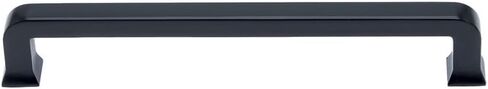 6.3 in. Center to Center Zinc Cabinet Pull Matt Black in Saudi Arabia