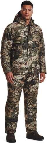 Under Armour - سترة رجالي Deep Freeze CGI Sus، اللون UA Barren Camo/فحمي/أسود (989)، الحجم: كبير in Saudi Arabia