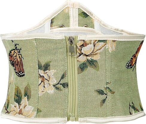 American Trends Corset Belt for Women Renaissance Corset Lace Up Zipper Floral Medieval Ren Faire Accessories in Kuwait