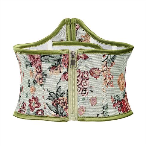 American Trends Corset Belt for Women Renaissance Corset Lace Up Zipper Floral Medieval Ren Faire Accessories in Kuwait