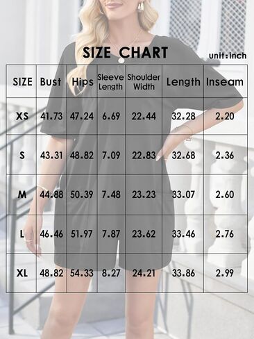 NTSWZYS Rompers for Women Casual Oversized Athletic Jumpsuits Short Sleeve Workout Overalls Hot Shot Tee Romper with Pockets in Kuwait