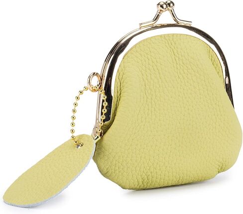 Women’s Small Coin Purse, Vintage PU Leather Change Purse, Coin Bag with Kiss Lock, Mini Coin Purse for Women (Wine Red) in Saudi Arabia
