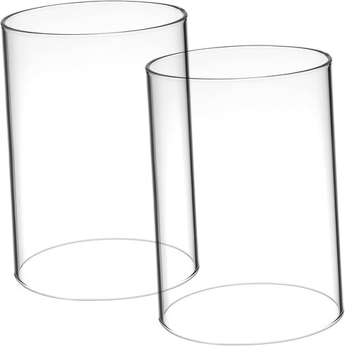 AmoSfun 2PCS Class Candle تغطي ظلال أنبوب شمعة لحفلات الشمعة لشموع اللهب المفتوح لحفلات الزفاف ديكور المنزل والمناسبات الخاصة in Saudi Arabia
