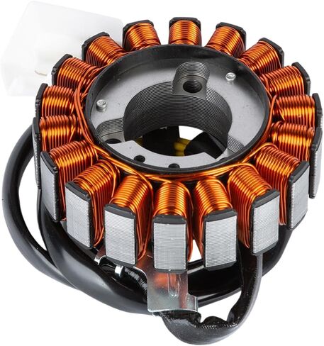 31120-ktf-640 ملف Stator متوافق مع Honda FES 125 FES 150 FES125 Pantheon 2003 2004 2005 2007 2007/ FES150 Pantheon 2003 2004/ FES150 (ABS) S-Wing 2007 يحل محل 31120-KRJ-791 in Kuwait