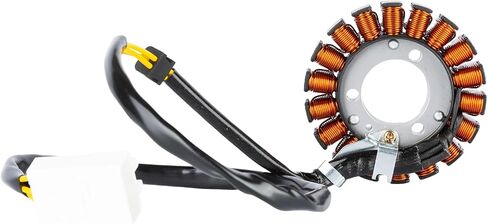 31120-ktf-640 ملف Stator متوافق مع Honda FES 125 FES 150 FES125 Pantheon 2003 2004 2005 2007 2007/ FES150 Pantheon 2003 2004/ FES150 (ABS) S-Wing 2007 يحل محل 31120-KRJ-791 in Kuwait