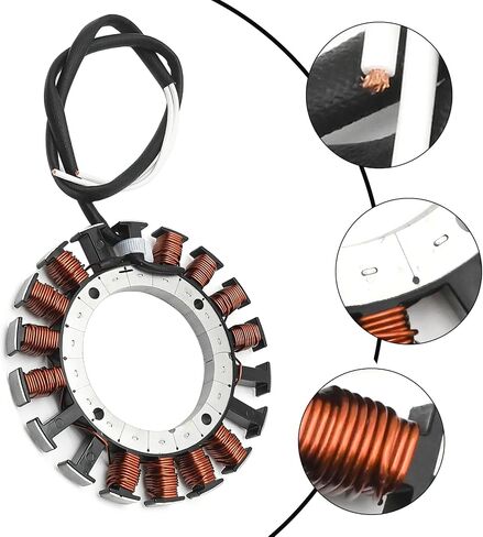 59031-7017 18 Coil 2 Wire Generator Magneto Stator Coil, Replacement for FR541V FR600V FR651V FR691V FR730V FS481V, Replaces 59031-7017 in Saudi Arabia