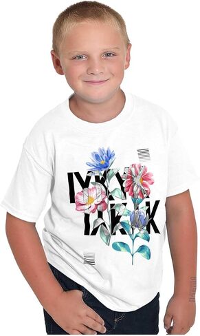 Brisco Brands Urban Streetwear Iykyk Flowers Crewneck T Shirts Boy Girl in Saudi Arabia