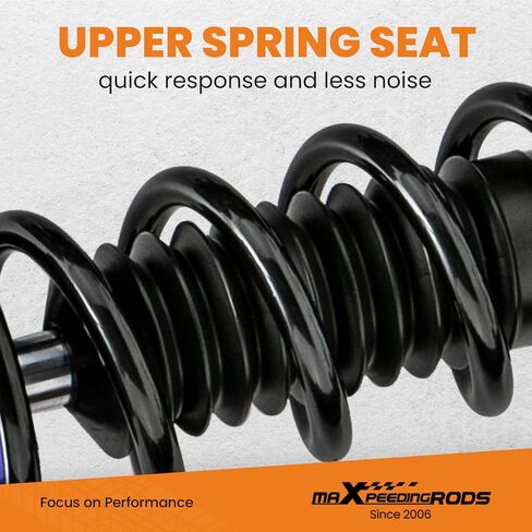 ملفات MaxPeedingrods لفورد موستانج S-197 2005-2014 ، طقم التعليق القابل للتعديل في الارتفاع ، مجموعة تخفيض الإعداد المسبق الأزرق in Kuwait