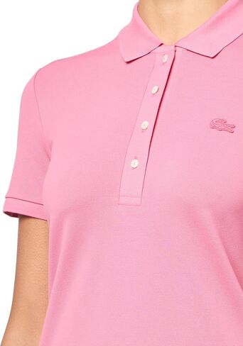 Lacoste Women's L.12.d Slim Fit Stretch Mini Piqué Polo Shirt in Saudi Arabia