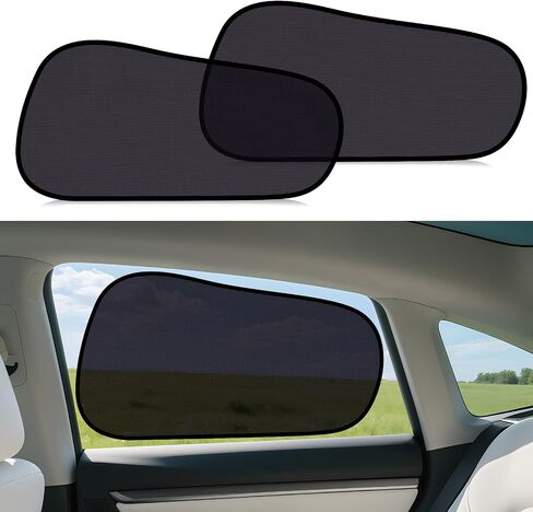 Zatooto Tesla Model Y Shades for Window Window Sun Shade شبه شفافة ثابتة مخصص مناسب 2020-2024 | 95 ٪ الأشعة فوق البنفسجية والحرارة | حماية الخصوصية | لا يوجد تثبيت لاصق خالٍ من الأدوات in Kuwait