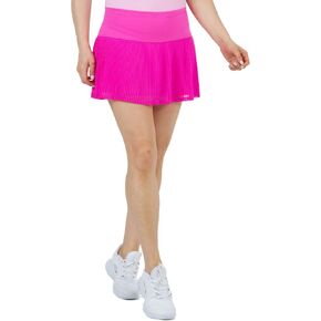 IBKUL Athleisure Wear Sun Protective UPF 50+ Quick Dry Solid 13" Pleated Mesh Skort w Back Pockets – 23000 in Saudi Arabia