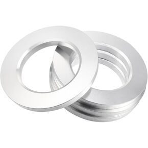 Motoforti 4pcs OD 106.1mm to ID 67.1mm Aluminum Alloy Car Auto Hub Centric Rings Wheel Bore Center Spacer Replacement Long-Lasting in Kuwait