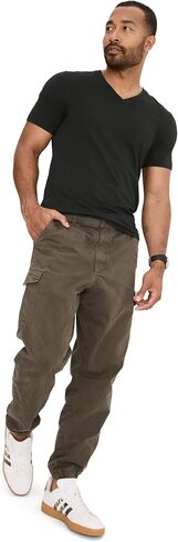 Jockey Men's Undershirt Cotton Stretch V-Neck Undershirt - 3 Pack in Kuwait