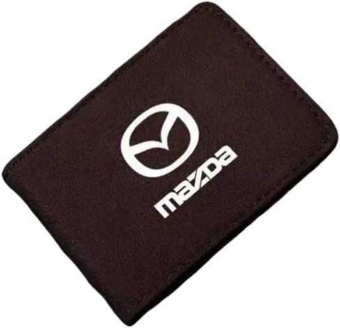 حامل رخصة قيادة الجلود ل Mazda RX-8 2003 2004 2005 2006 2007 2008 ، Slim ، Protectories ، محفظة بطاقة السيارة ، حامل بطاقة الائتمان ، براون in Kuwait
