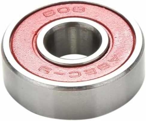 15pcs ABEC 9 محامل حمراء من الفولاذ المقاوم للصدأ لثبات محامل عجلة التزلج على التزلج على التزلج in Saudi Arabia