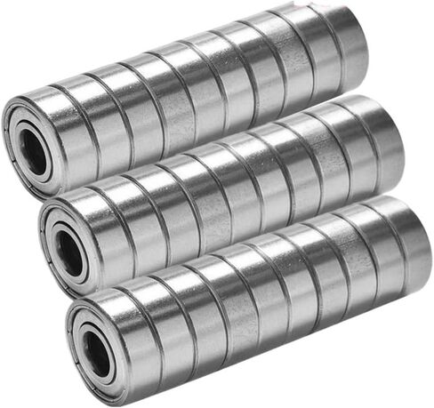 40-10 pcs 608ZZ Ball Bearings Miniature Carbon Steel Single Row 608ZZ ABEC-7 deep Groove Ball Bearings 608 ZZ(40pcs) in Kuwait