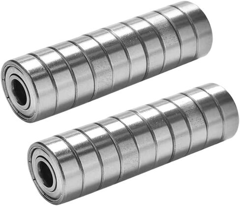 40-10 pcs 608ZZ Ball Bearings Miniature Carbon Steel Single Row 608ZZ ABEC-7 deep Groove Ball Bearings 608 ZZ(40pcs) in Kuwait