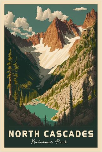 Thunala Rocky Mountain National Park Poster/Canvas – Multiple Sizes, Colorado Wall Art, US National Parks Print, Nature Lover Gift, Scenic Landscape Travel Décor in Saudi Arabia