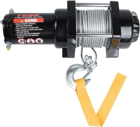 Tusk Winch مع حبل الأسلاك و Mount Plate 2500 رطل لـ Polaris Sportsman 850 Ultimate Trail 2022-2023 in Saudi Arabia