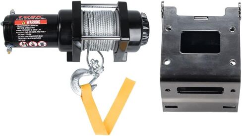 Tusk Winch with Wire Rope and Mount Plate 2500 lb. for Polaris Sportsman XP 1000 Touring 2021 in Saudi Arabia