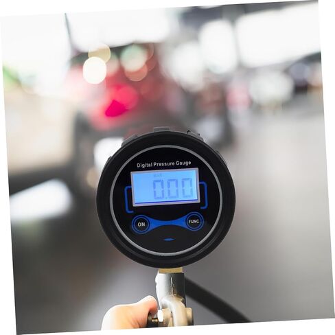 PRETYZOOM Digital Tire Pressure Gauge High Sensitivity Automotive Testing Device for Real Monitoring Lightweight Tire Pressure Tester for Cars Trucks Rvs and Bicycles in Saudi Arabia