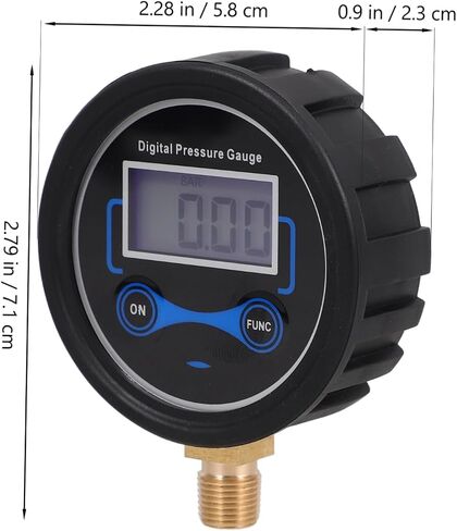 PRETYZOOM Digital Tire Pressure Gauge High Sensitivity Automotive Testing Device for Real Monitoring Lightweight Tire Pressure Tester for Cars Trucks Rvs and Bicycles in Saudi Arabia